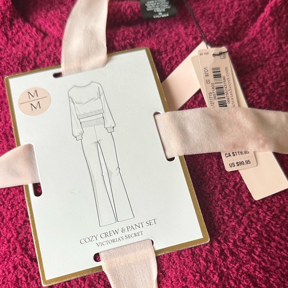 Victoria Secret cozy crew and pant set - Picture 2 of 4
